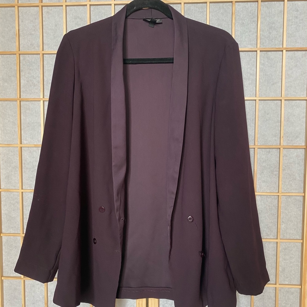 Top Shop Purple short coat